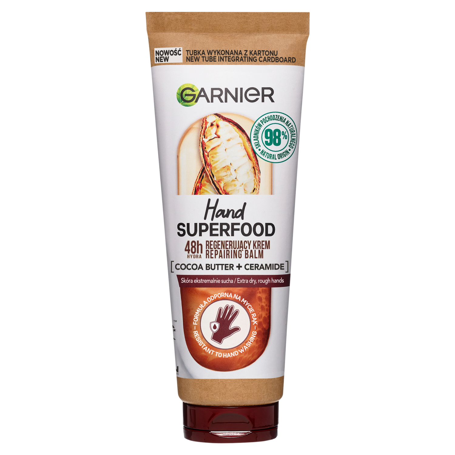 Garnier Hand Superfood regenerujący krem do rąk, 75 ml
