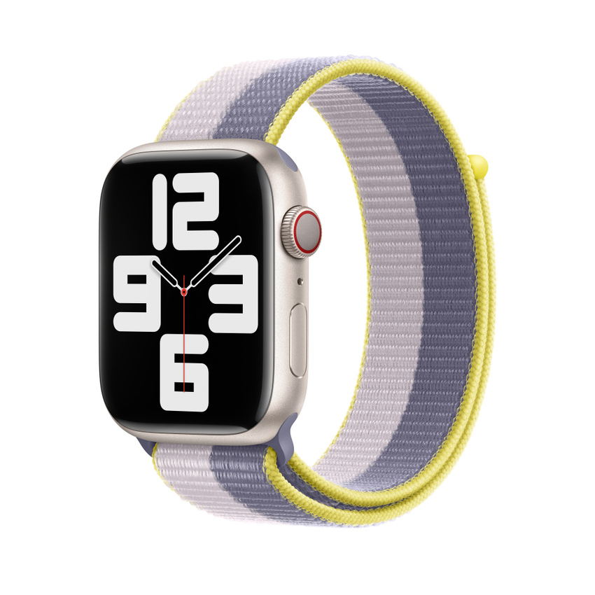 Apple 45mm Lavender Gray/Light Lilac Sport Loop