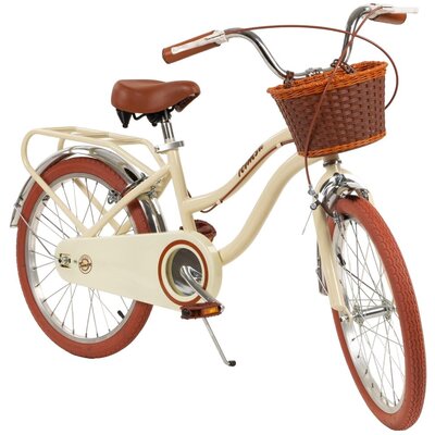 Rower dziecięcy TOIMSA Vintage 20113 20 cali dla dziewczynki Beżowy