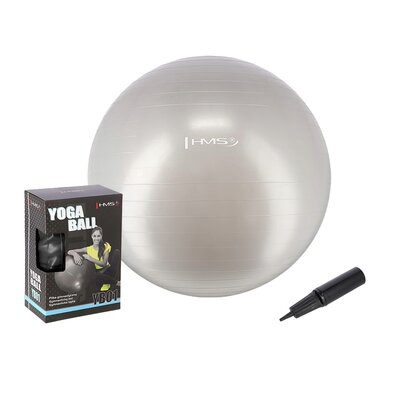 Piłka gimnastyczna HMS YB01N Szary (65 cm)