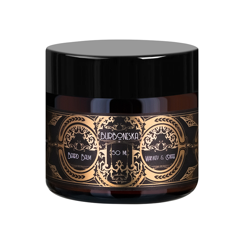 Cyrulicy Burboneska naturalny odżywczy balsam do układania brody, 50 ml