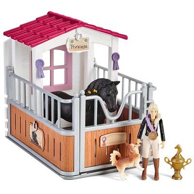 Zestaw figurek Zagroda dla koni Tori i Princess SCHLEICH 42437