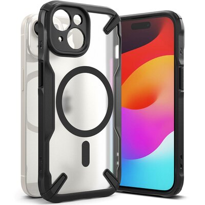 Etui RINGKE Fusion X Magnetic MagSafe do Apple iPhone 15 Czarny mat