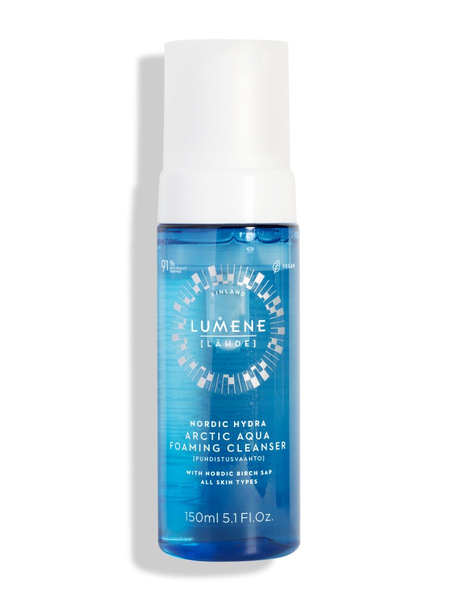 Lumene NORDIC HYDRA [LÄHDE] oczyszczająca pianka do mycia twarzy, 150 ml