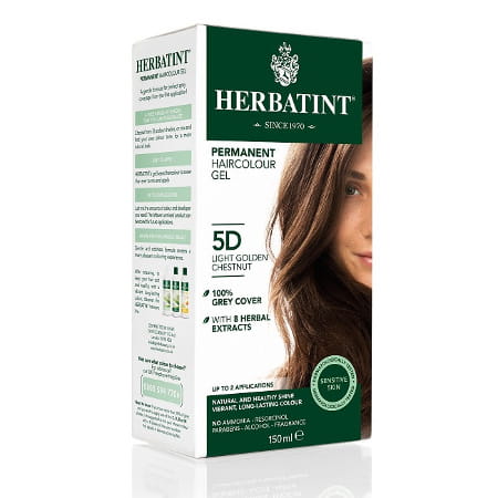 Herbatint farba trwała - 5 D Jasny Złoty Kasztan