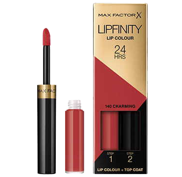Max Factor Set Lipfinity Lip Colour Pomadka Do Ust 140 Charming 1 Szt.