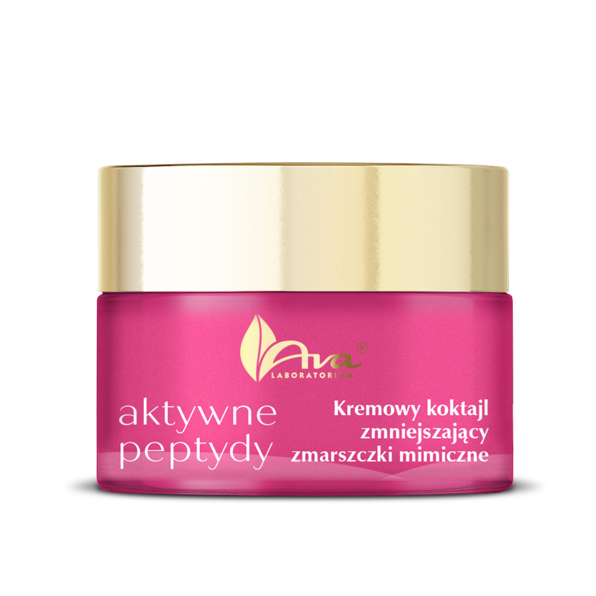 Ava Aktywne Peptydy kremowy koktajl zmniejszający zmarszczki mimiczne do twarzy, 50 ml