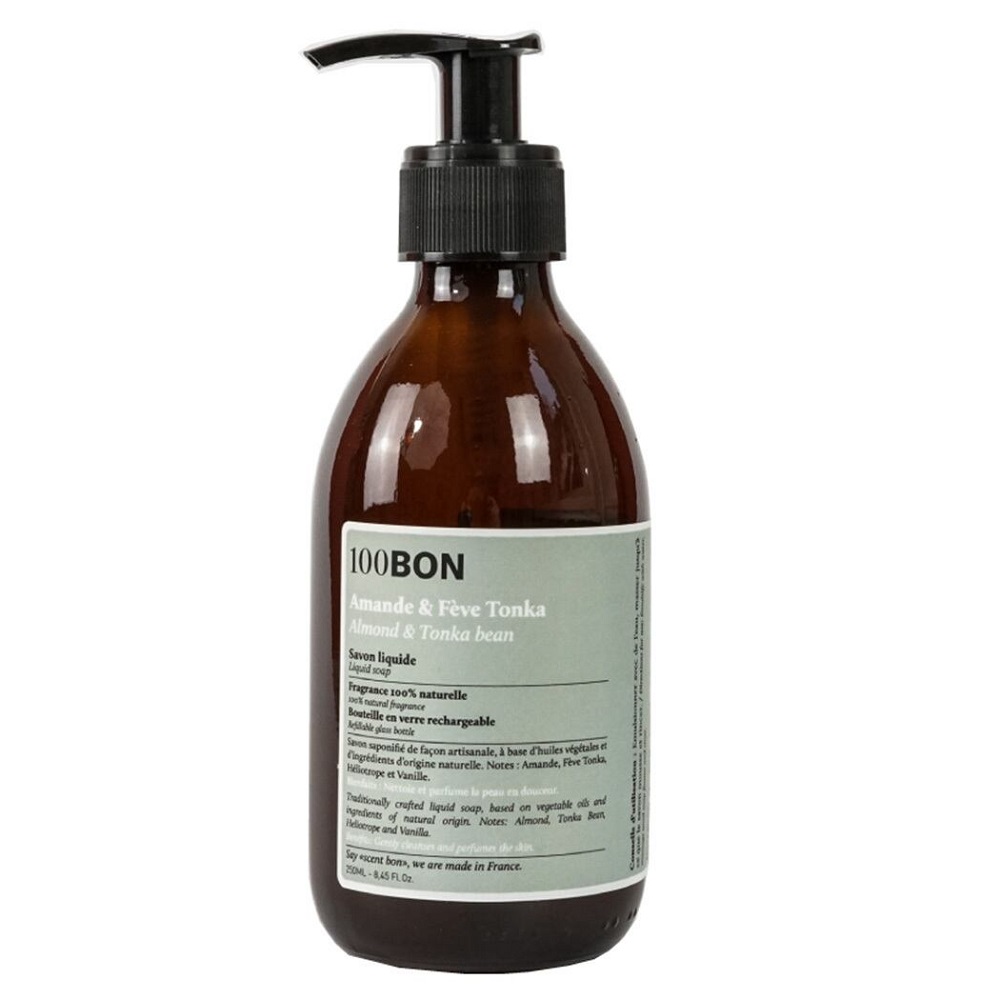 100 Bon Amande & Feve Tonka mydło w płynie, 250 ml