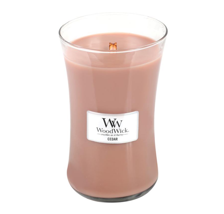 WoodWick - Świeca Duża Cedar 120h