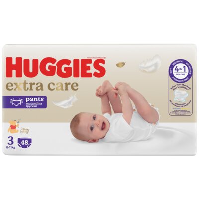 Pieluchomajtki HUGGIES Extra Care Pants 3 (48 szt.)