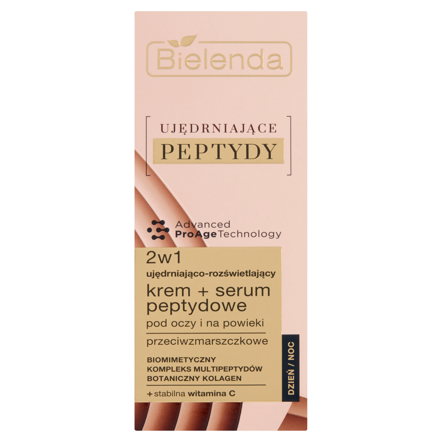 Bielenda Ujędrniające Peptydy przeciwzmarszczkowy krem pod oczy, 15 ml