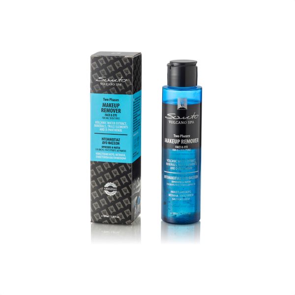 Santo Volcano Spa dwufazowy płyn do demakijażu twarzy oraz oczu do cery wrażliwej, 100 ml
