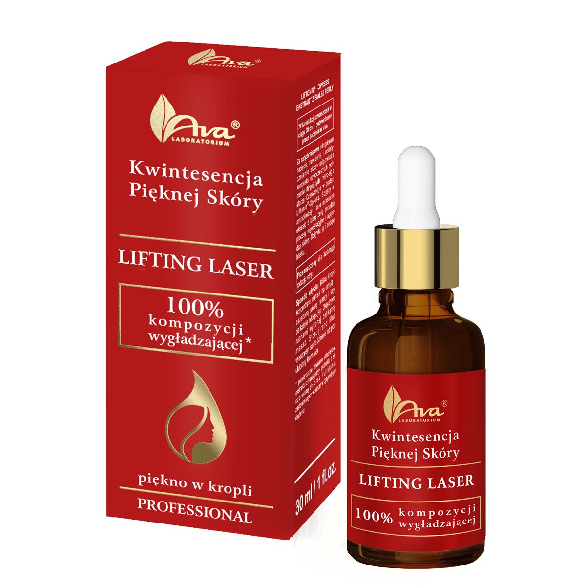 Ava Lifting Laser liftingujące serum do twarzy, 30 ml