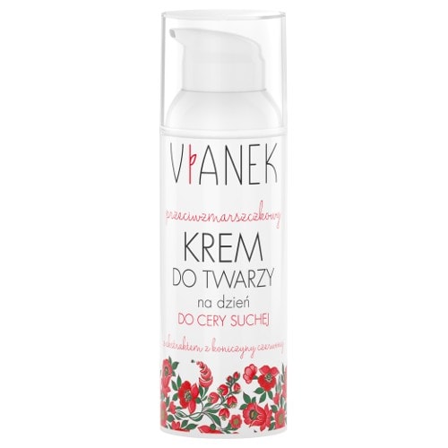 Vianek, krem przeciwzmarszczkowy  do cery suchej, na dzień, 50 ml