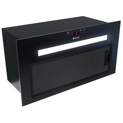 Okap GLOBALO Agendero 60.2 Czarny 575m3/h 61dB klasa B