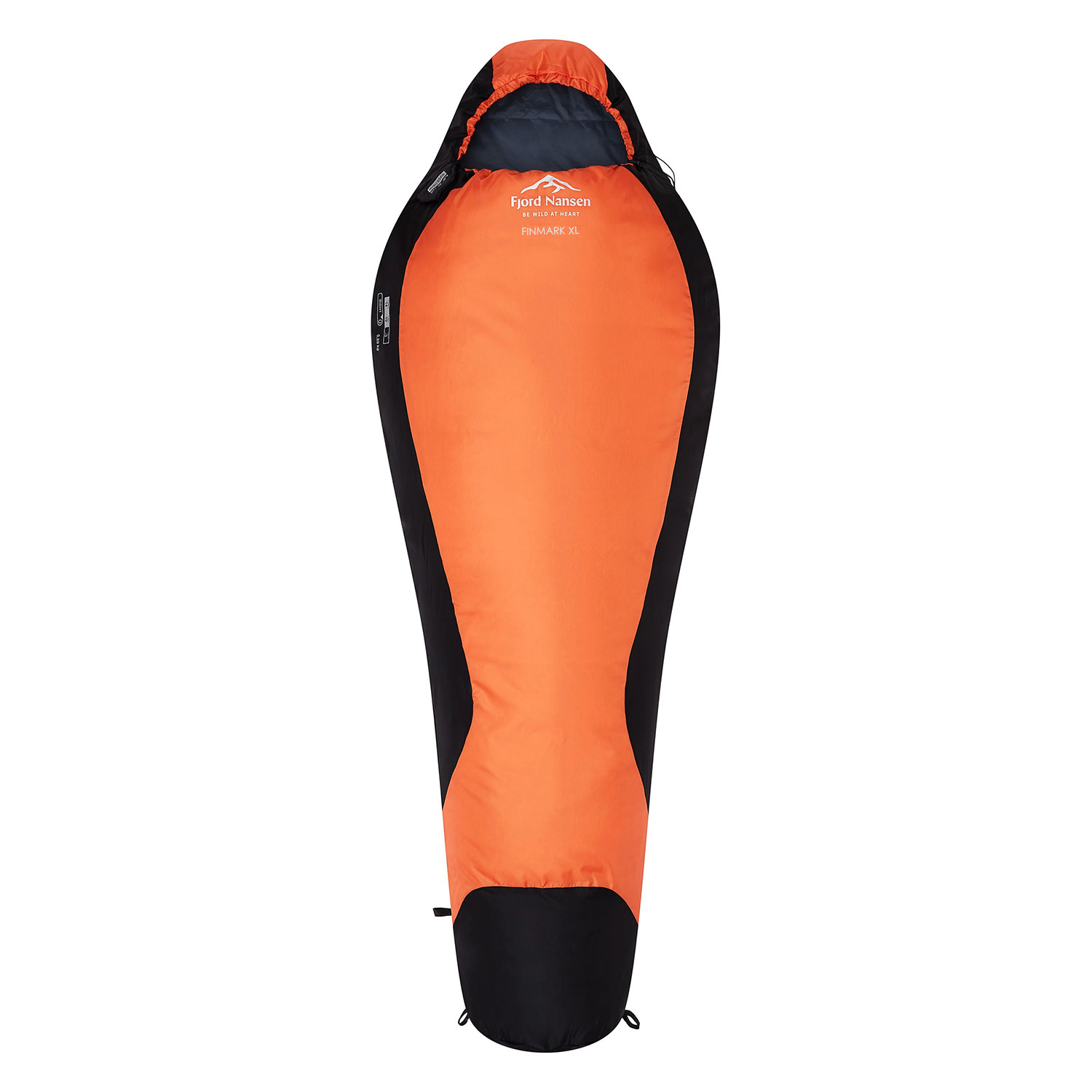Śpiwór turystyczny Fjord Nansen Finmark XL +4°C SBS carnelian - LEFT