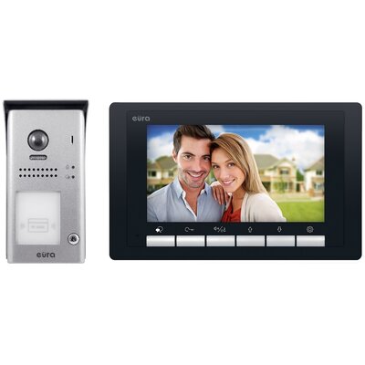 Zestaw wideodomofonowy EURA VDP-61A5/N Czarny