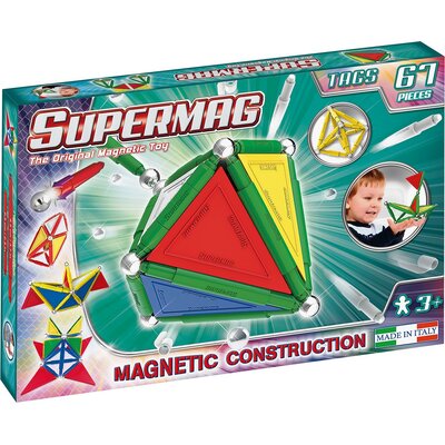 Klocki magnetyczne SUPERMAG Tags Primary 0152