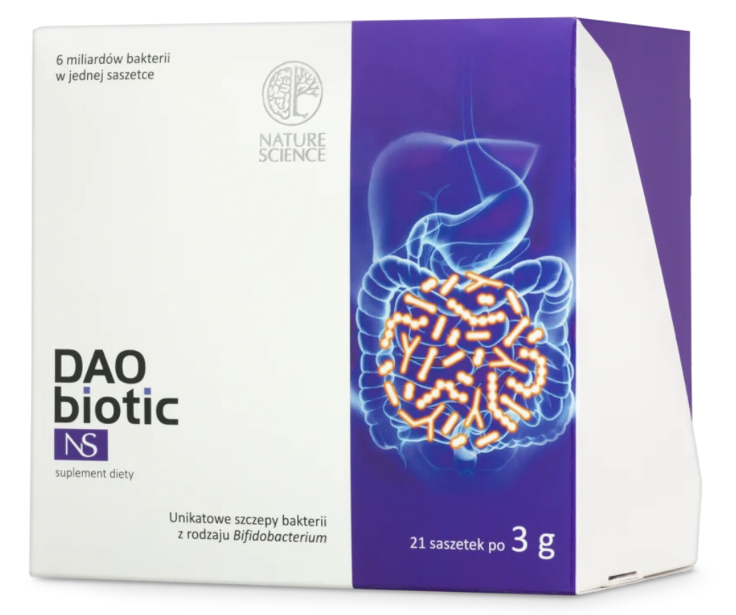 Nature Science DAO Biotic NS suplement diety probiotyk, 63 g