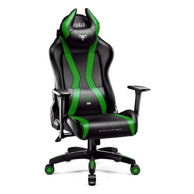 Fotel DIABLO CHAIRS X-Horn 2.0 (L) Czarno-zielony