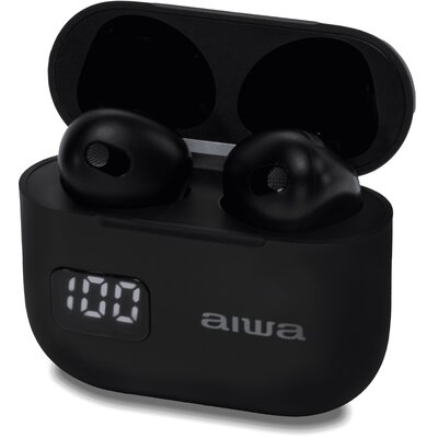 Słuchawki douszne AIWA EBTW-100 TWS Czarny