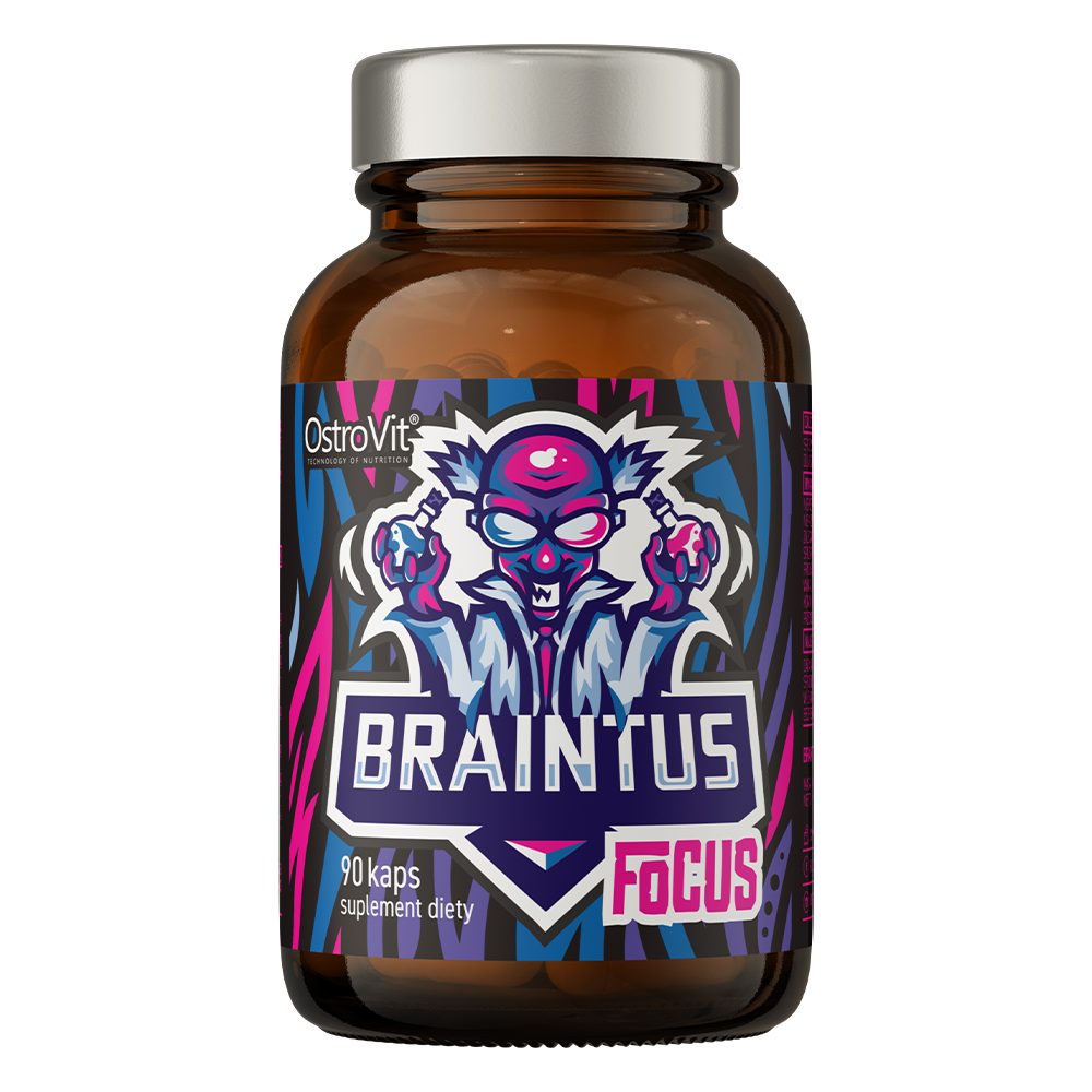 OstroVit Braintus Focus suplement diety, 90 kaps./1 opak.
