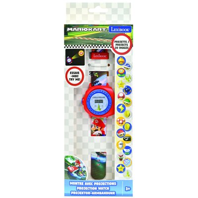 Zegarek z projektorem LEXIBOOK Mario Kart DMW050NI