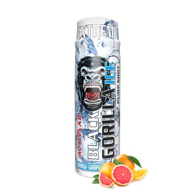 Przedtreningówka ACTIVLAB Black Gorilla Ice Pump Shot Pomarańczowo-grejpfrutowy (80 ml)