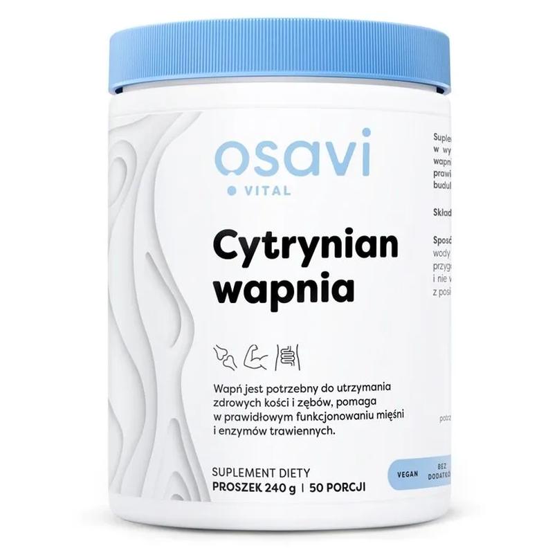 Osavi suplement diety cytrynian wapnia, 240 g