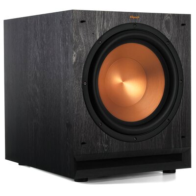 Subwoofer KLIPSCH SPL-120 Czarny, Aktywny, 300W. Szczelinowy Bass Reflex, 12" Przetwornik Spun Copper Cerametallic, Obudowa MDF