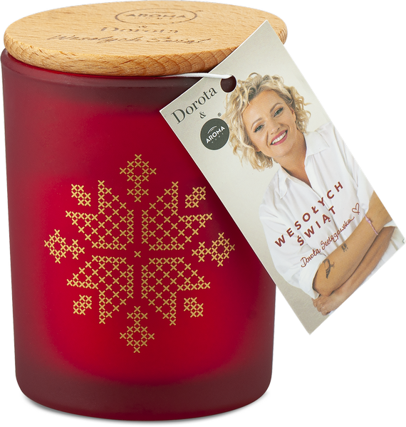 Aroma Home & Dorota świeca zapachowa cynamonowy wieczór, 150 g