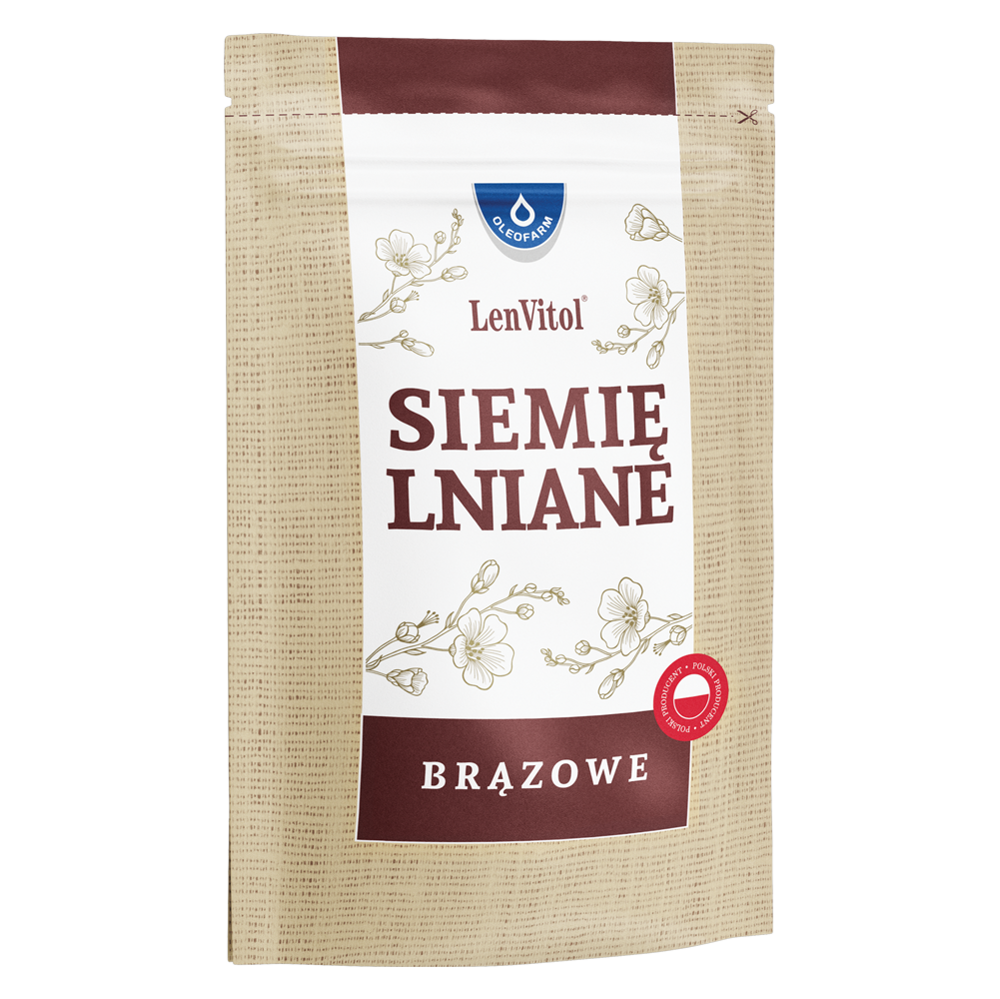 Siemię lniane brązowe 450 g (Oleofarm)