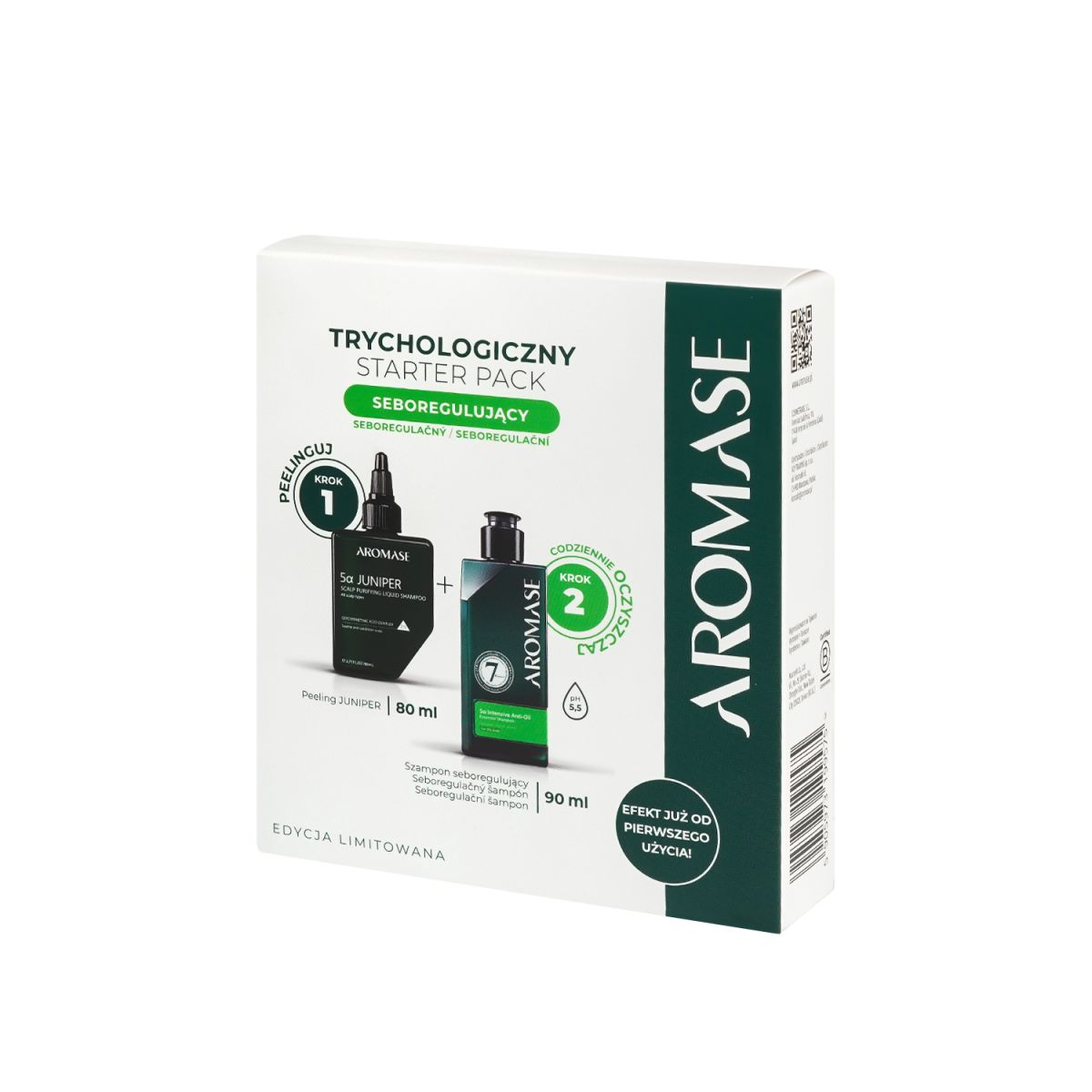 Aromase trychologiczny StarterPack seboregulujący do włosów, 1 szt.