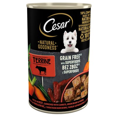 Karma dla psa CESAR Natural Goodness Wołowina 400 g
