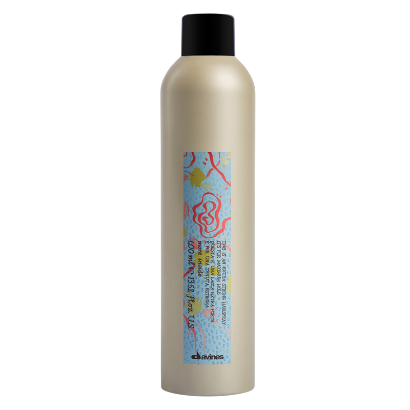 Davines More Inside Extra Strong  bardzo mocny lakier do włosów, 400 ml