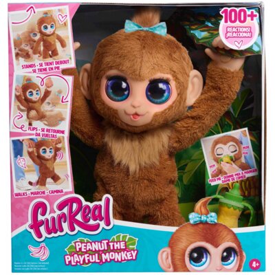 Zabawka interaktywna JUST PLAY FurReal Małpka Peanut 28113-000-1A-002-WB0