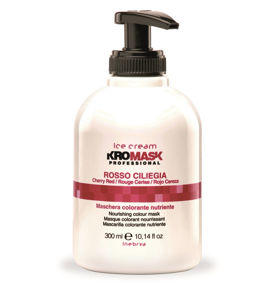 Inebrya Kromask Professional maska do włosów Wiśniowa Czerwień, 300 ml