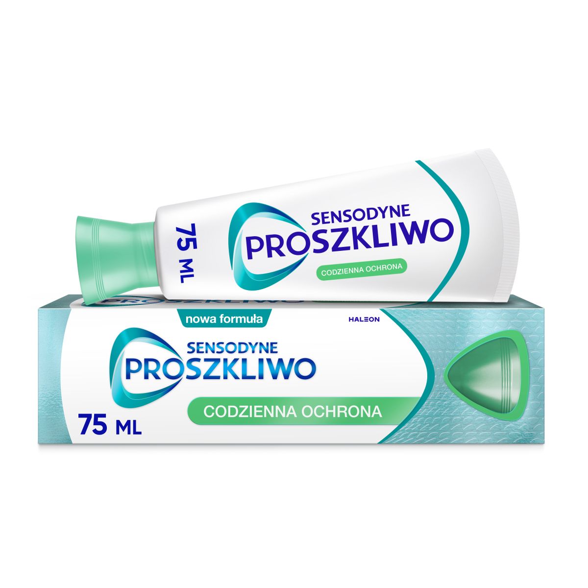 Sensodyne Proszkliwo pasta do mycia zębów odświeżająca, przeciw próchnicy, dla palaczy i na przebarwienia, 75 ml