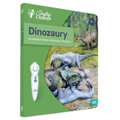 Książka Czytaj z Albikiem Dinozaury Štěpán Rak (twarda okładka)
