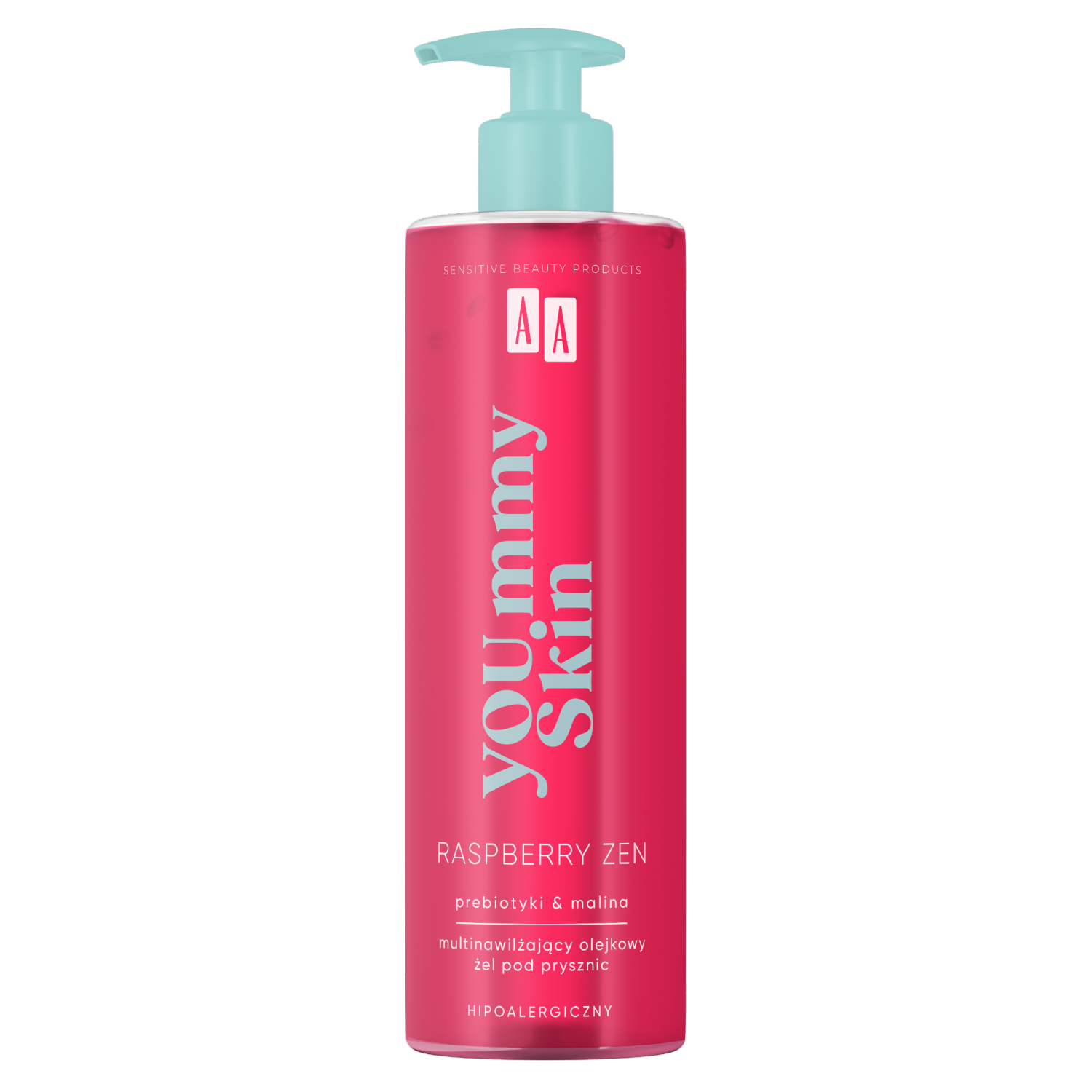 AA Yoummy Skin multinawilżający żel pod prysznic damski, 400 ml