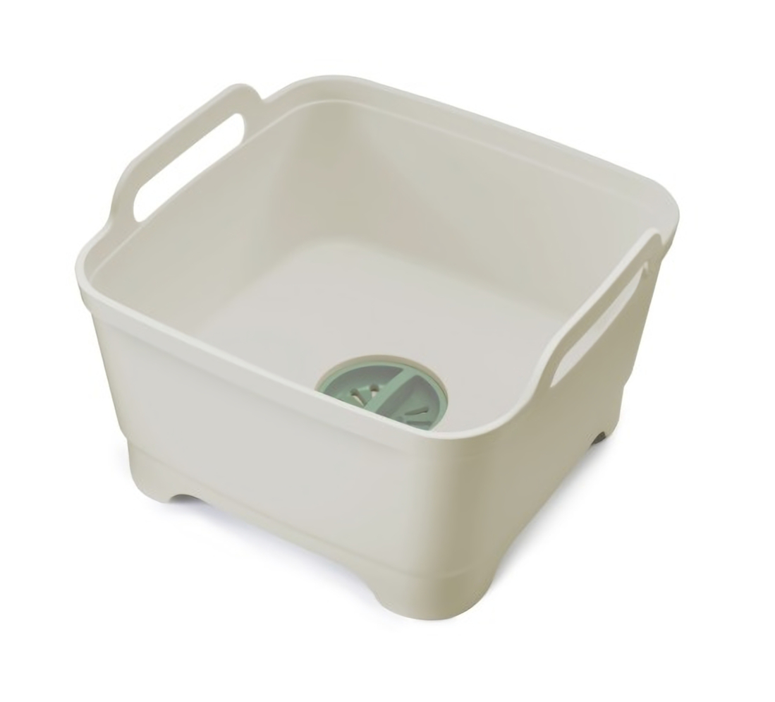 Joseph Joseph - Miska z odpływem Wash&Drain Light-stone/Sage