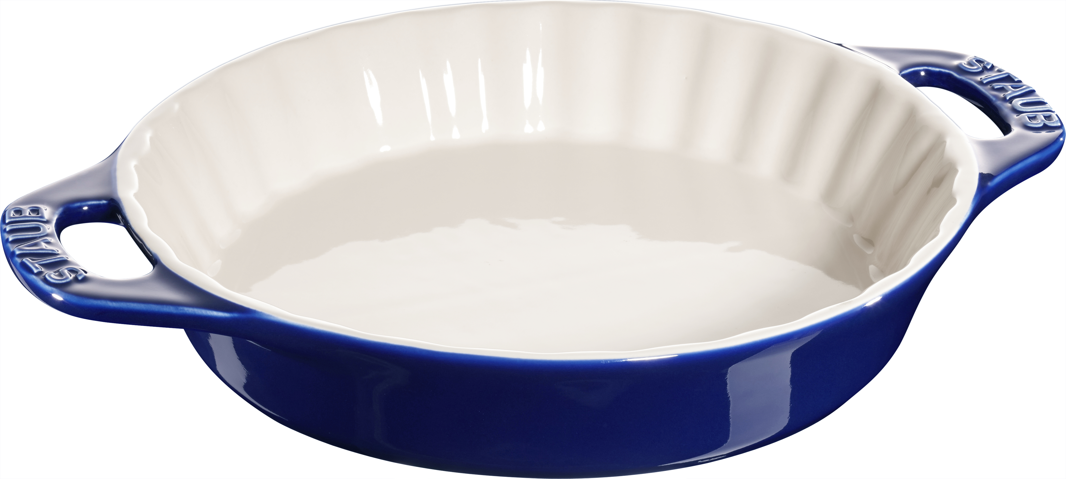Staub - Okrągły półmisek ceramiczny do ciast Cooking 1,2 L Niebieski
