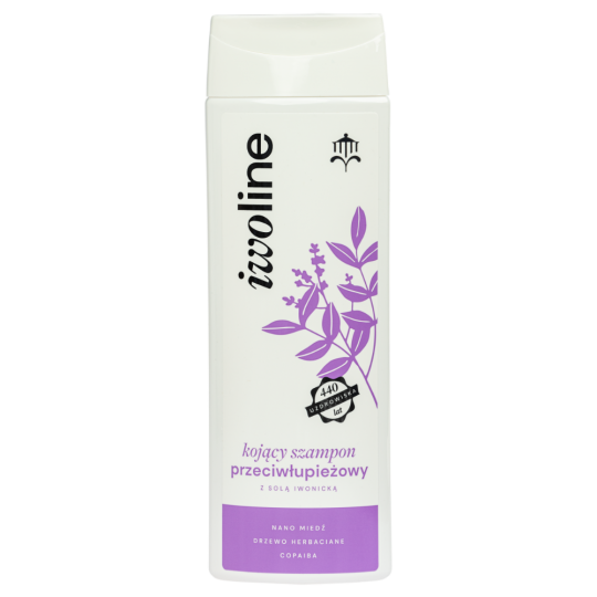 Iwoline kojący szampon przeciwłupieżowy, 250 ml