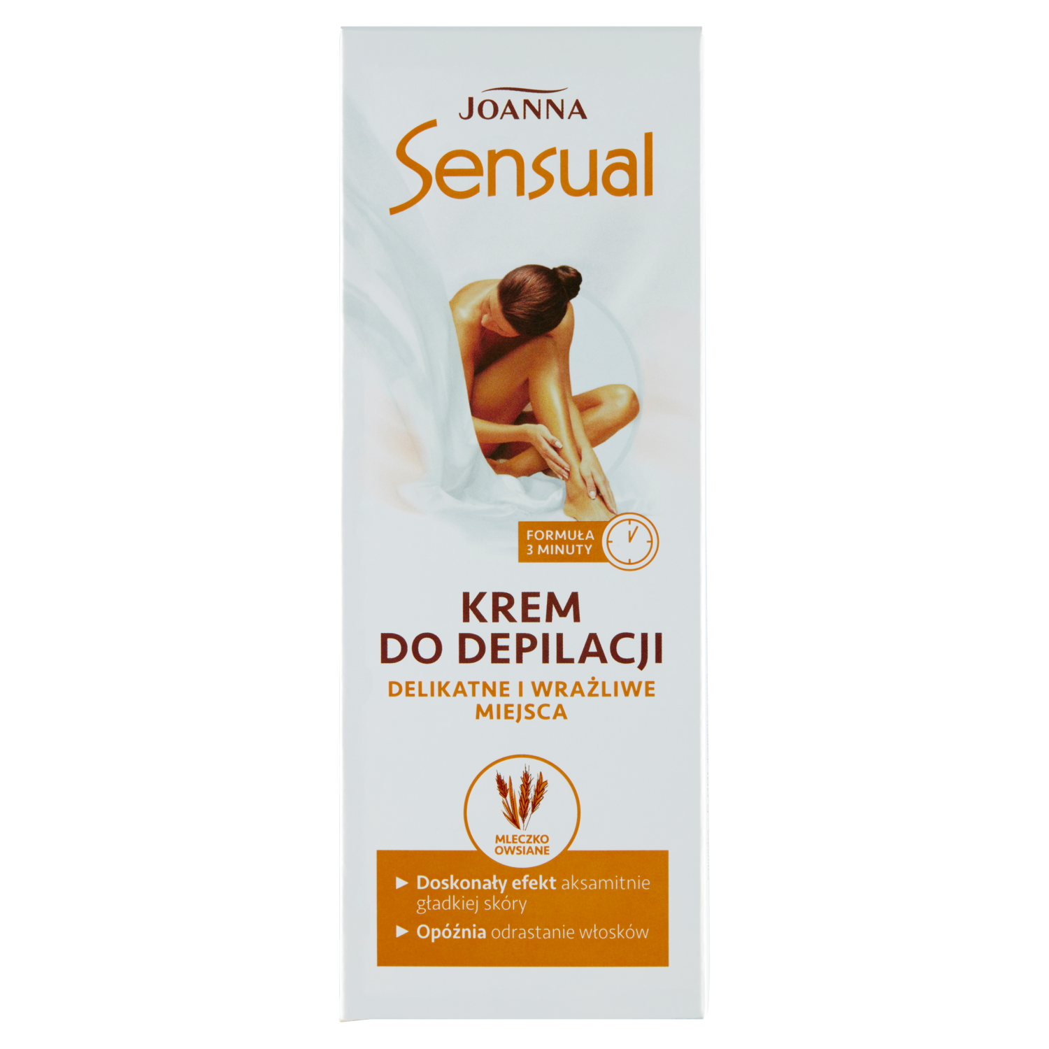 Joanna Sensual krem do depilacji z mleczkiem owsianym, 100 g