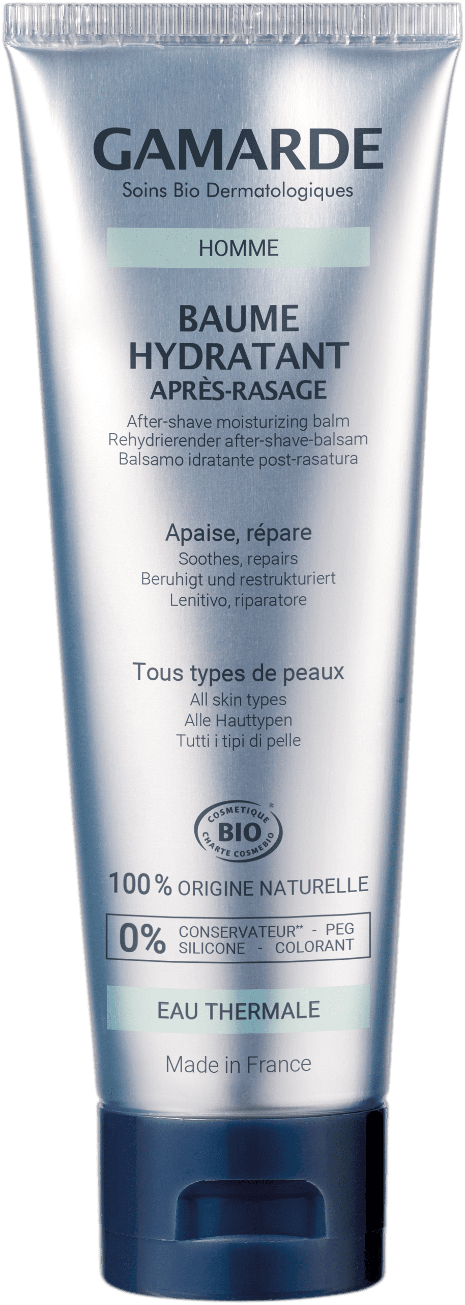 Gamarde Men nawilżający balsam po goleniu, 75 ml