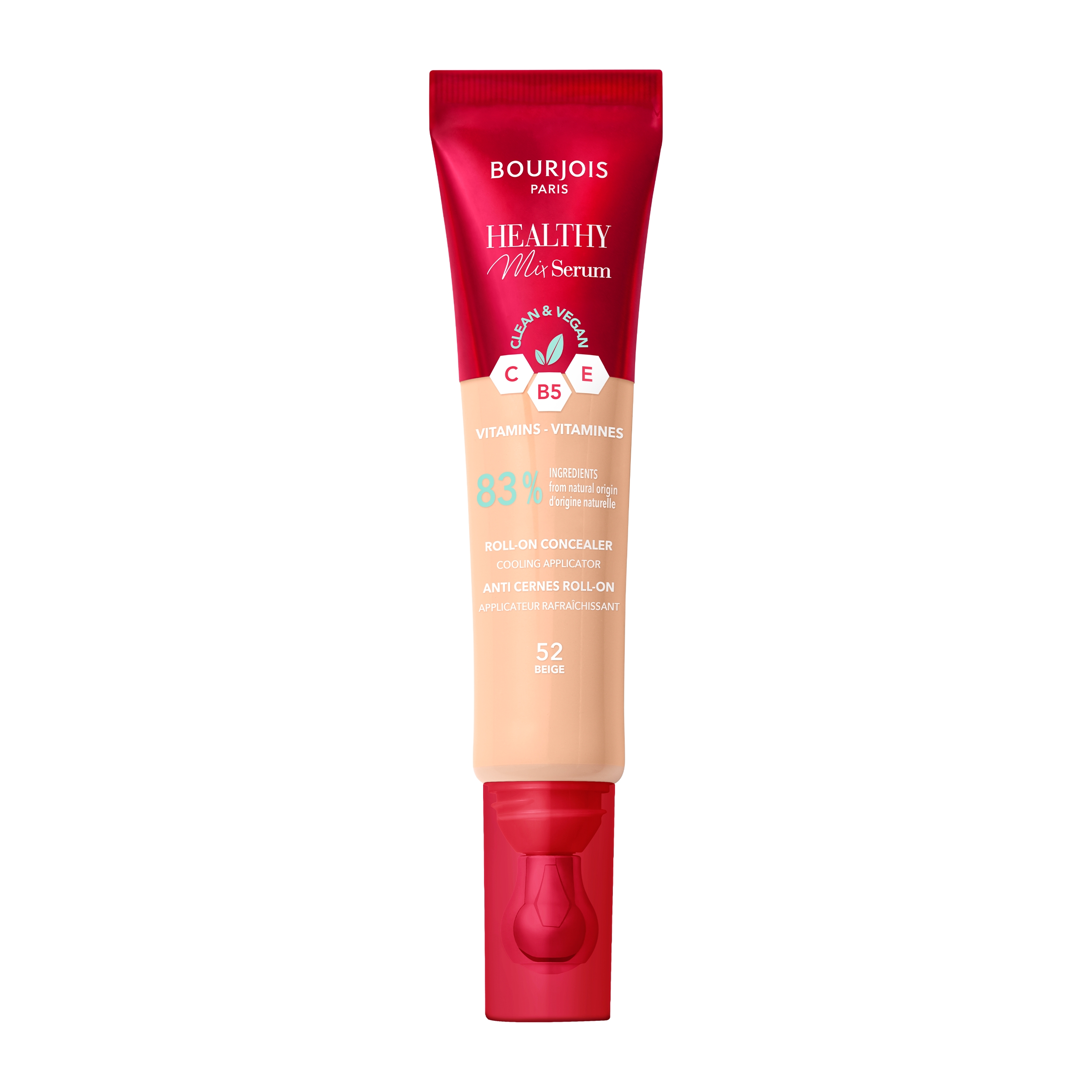 Bourjois Healthy Mix kryjący korektor z serum pod oczy o wegańskiej formule z witaminami 52 beige, 11 ml