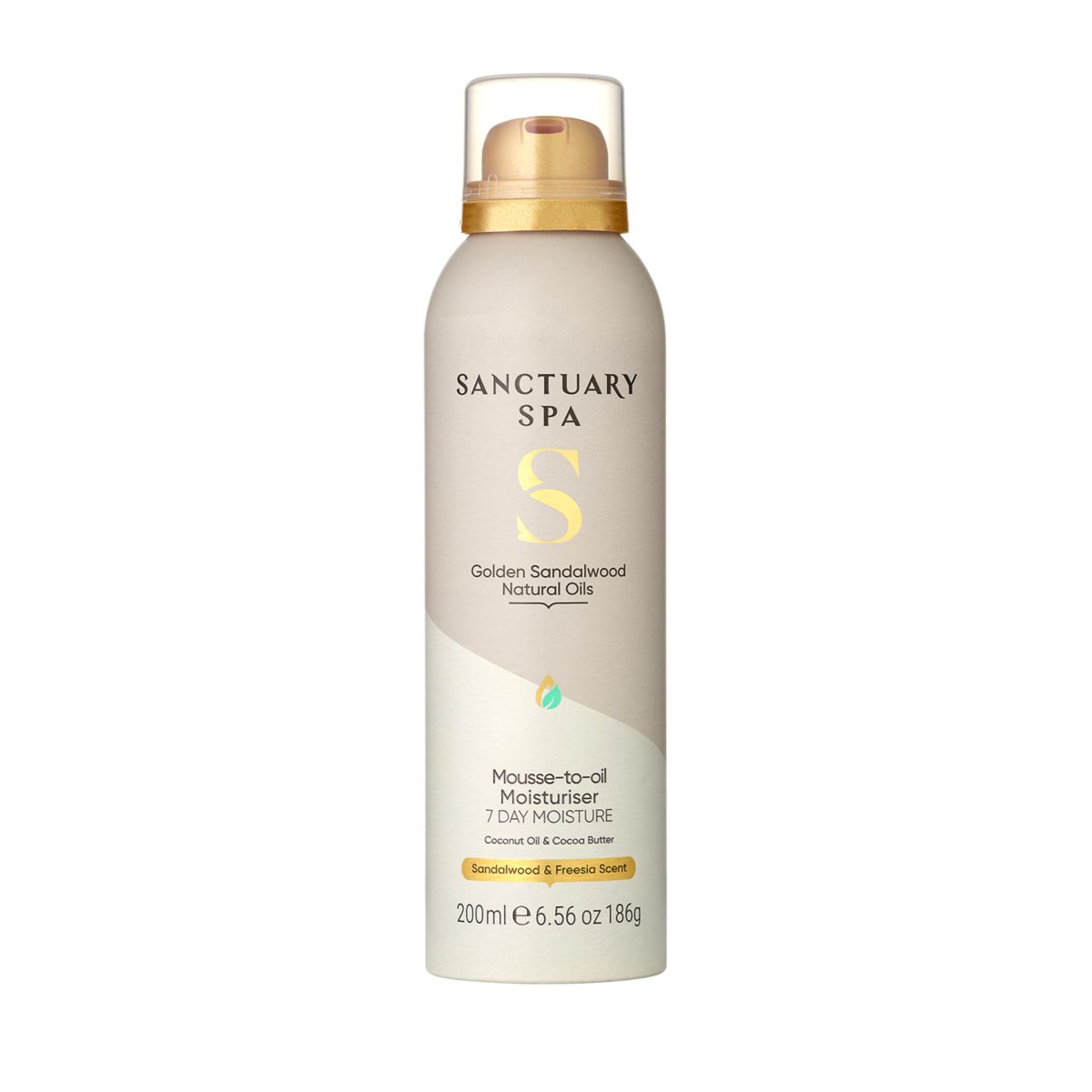 Sanctuary Spa Golden Sandalwood mus-olejek do ciała, 200 ml