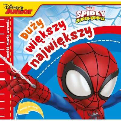 Książka Marvel Spidey i Super-kumple Duży większy największy (miękka okładka)