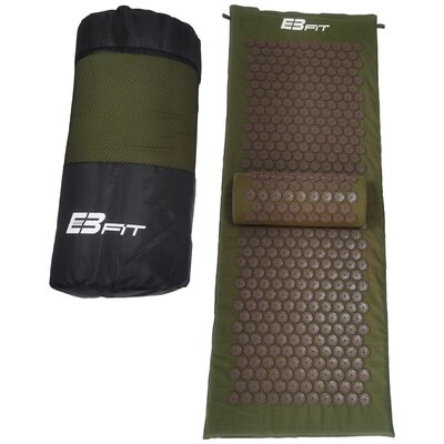 Mata do akupresury ENERO FIT 1050775 Zielono-brązowy