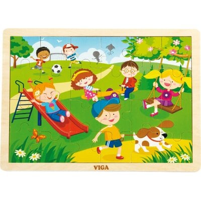 Puzzle VIGA Cztery pory roku: Wiosna 51269 (24 elementów)